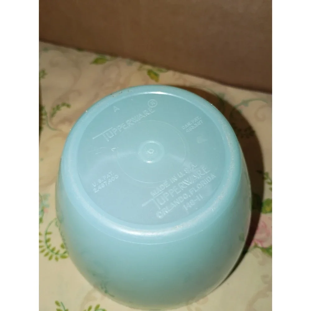 VTG 50's‎ 60's Tupperware Refrigerator Bowls #148 Pastels 5 pack without lids
